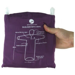Silkliner - Travel Sleeping Bag -Sea to Sum Camping Shop bergstop silkliner travel sleeping bag detail 9