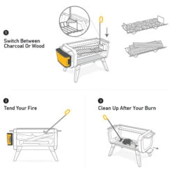 Biolite FirePit Poker -Sea to Sum Camping Shop biolite firepit poker detail 3