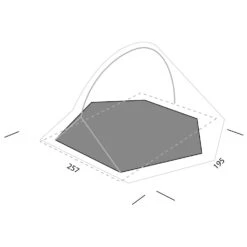 Exped Mira III HL - 3-person Tent -Sea to Sum Camping Shop exped mira iii hl 3 person tent bf detail 4