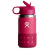 Hydro Flask Kid's Wide Mouth Straw Lid & Boot - Water Bottle -Sea to Sum Camping Shop hydro flask kids wide mouth straw lid boot water bottle