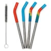 Klean Kanteen Straw 8mm Short 4-Pack - Straw -Sea to Sum Camping Shop klean kanteen straw 8mm short 4 pack straw