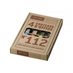 Opinel Kitchen Knife Set (4-Colour-Pack) -Sea to Sum Camping Shop opinel kitchen knife set 4 colour pack detail 2