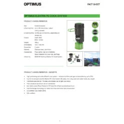 Optimus Elektra Black Edition - Gas Stove -Sea to Sum Camping Shop optimus elektra black edition gas stove detail 12