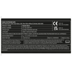 Outwell Annatto Stove - Gas Stove -Sea to Sum Camping Shop outwell annatto stove gas stove detail 7