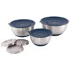 Outwell Chef Bowl Set With Lids & Graters - Set Of Dishes -Sea to Sum Camping Shop outwell chef bowl set with lids graters set of dishes