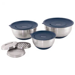Outwell Chef Bowl Set With Lids & Graters - Set Of Dishes