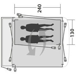 Outwell Milestone Inner - Body -Sea to Sum Camping Shop outwell milestone inner body detail 2