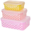 Rice Plastic Rectangular Food Boxes - Food Storage -Sea to Sum Camping Shop rice plastic rectangular food boxes food storage