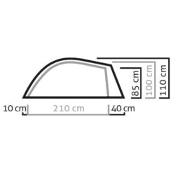 SALEWA Litetrek II Tent - 2-person Tent -Sea to Sum Camping Shop salewa litetrek ii tent 2 person tent detail 3