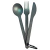 Sea To Summit Titanium Cutlery 3-Set -Sea to Sum Camping Shop sea to summit titanium cutlery 3 set