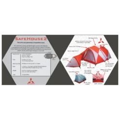 SafeHouse 2 - 2-person Tent 25 SafeHouse 2 - 2-person Tent -Sea to Sum Camping Shop slingfin safehouse 2 2 person tent detail 12
