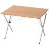 Snow Peak Single Action Table Bamboo Top - Camping Table -Sea to Sum Camping Shop snow peak single action table bamboo top camping table