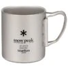 Snow Peak Titanium Double Wall Cup -Sea to Sum Camping Shop snow peak titanium double wall cup