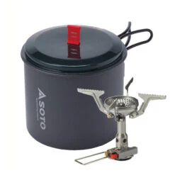 Soto Amicus W/ Igniter + New River Pot Combo - Gas Stove -Sea to Sum Camping Shop soto amicus w igniter new river pot combo gas stove detail 3