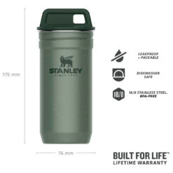 Stanley Adventure Shot Glass Set -Sea to Sum Camping Shop stanley adventure shot glass set detail 4