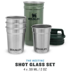 Stanley Adventure Shot Glass Set -Sea to Sum Camping Shop stanley adventure shot glass set detail 5