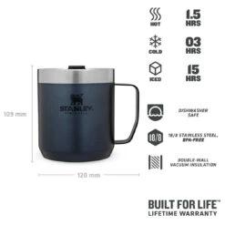 Stanley Camp Mug - Insulated Mug 10 Stanley Camp Mug - Insulated Mug -Sea to Sum Camping Shop stanley camp mug insulated mug detail 4