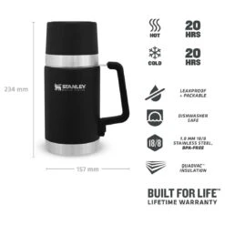 Stanley Master Vacuum Food Jar - Food Storage -Sea to Sum Camping Shop stanley master vacuum food jar food storage detail 5