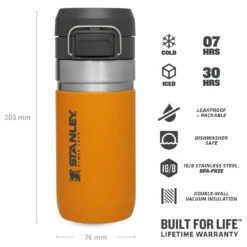 Stanley Quick-Flip Water Bottle -Sea to Sum Camping Shop stanley quick flip water bottle detail 3