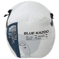 The North Face Blue Kazoo Eco - Down Sleeping Bag -Sea to Sum Camping Shop the north face blue kazoo eco down sleeping bag detail 6