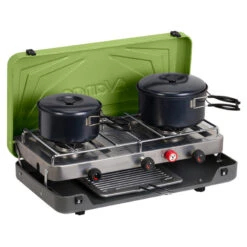 Vango Combi IR Grill Cooker - Gas Stove -Sea to Sum Camping Shop vango combi ir grill cooker gas stove detail 4