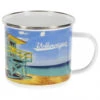 VW T1 Bus Becher Emailliert - Cup -Sea to Sum Camping Shop vw collection vw t1 bus becher emailliert cup