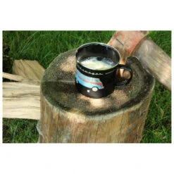 VW T1 Bus Becher Emailliert - Cup -Sea to Sum Camping Shop vw collection vw t1 bus becher emailliert cup detail 3