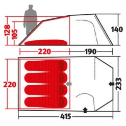 Wechsel Intrepid 4 - 4-person Tent -Sea to Sum Camping Shop wechsel intrepid 4 4 person tent detail 8